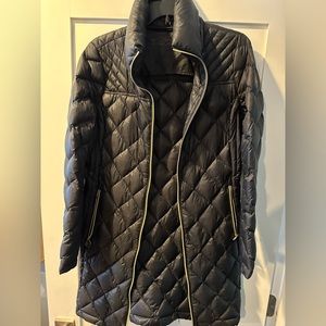 MICHAEL KORS puffer jacket gold zipper size medium